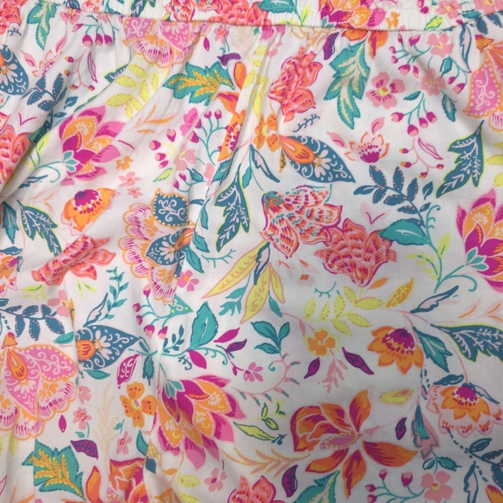 Old Navy XXL Floral Halter Neck Romper with Ring Detail Elastic Waist Multicolor - Picture 12 of 16
